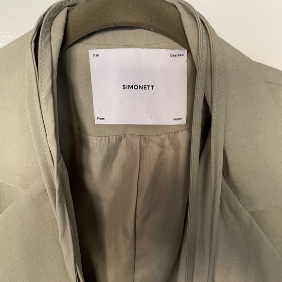 Simonett Crop Wrap Intel Blazer ONE SIZE - Picture 5 of 7
